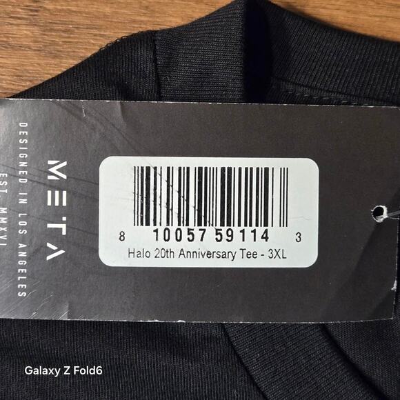 Xbox Black and gold halo t-shirt size 3x - Picture 7 of 7